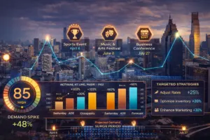 Event Demand Forecasting for Hotels: Predicting Demand from Major Events